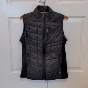 Smartwool Black Merino Vest, Large